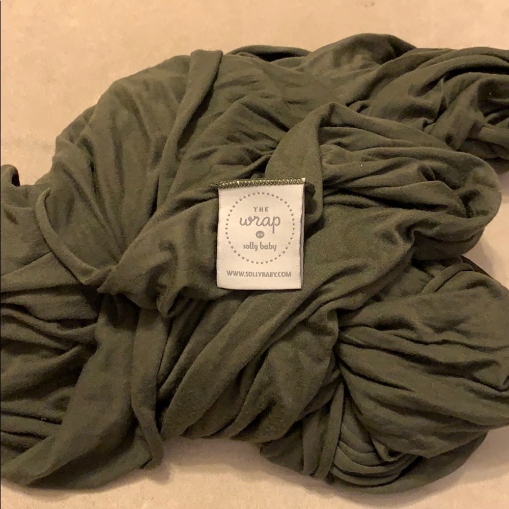 Solly Baby Wrap in Discontinued Forest Green